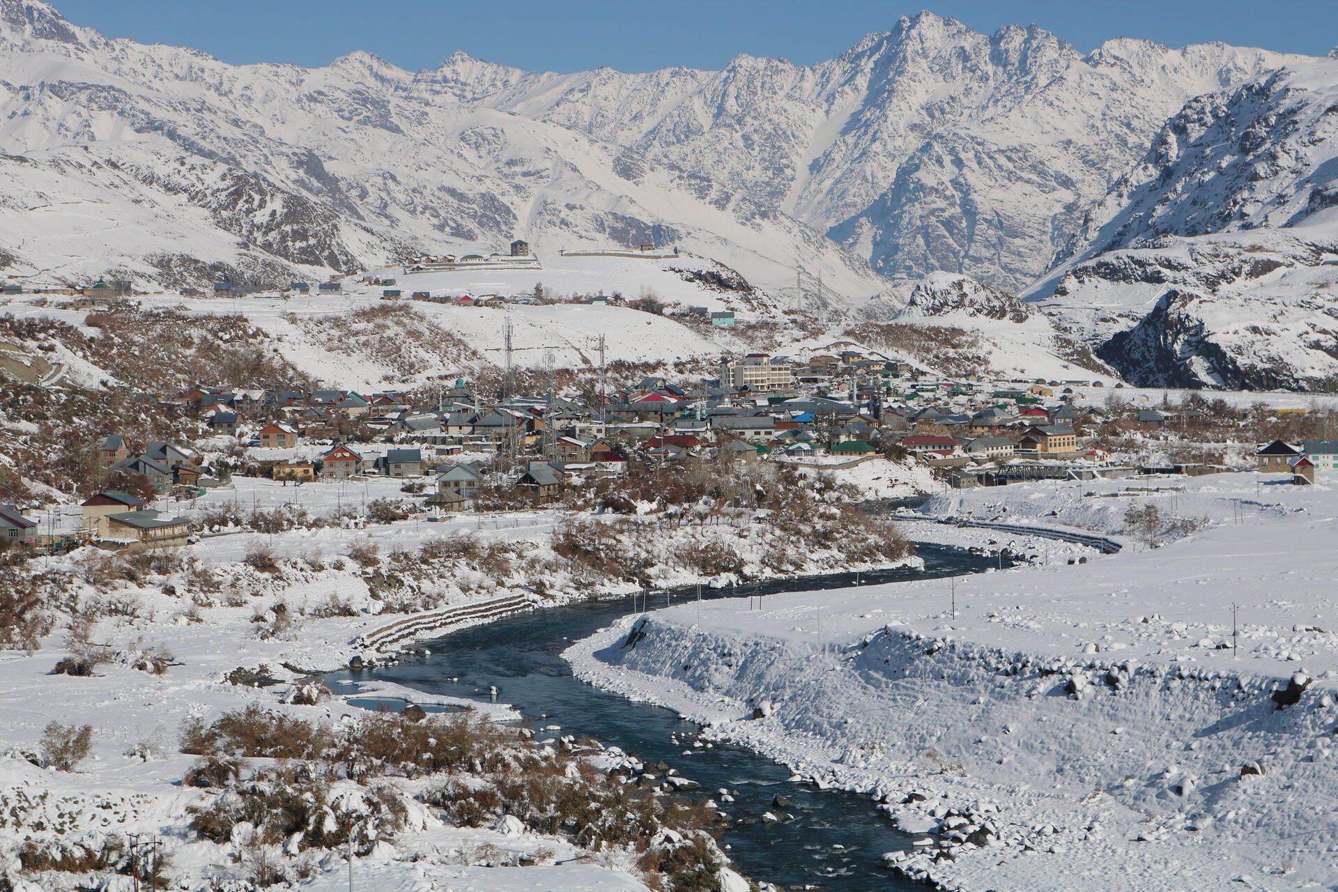 Snow Covered Valley